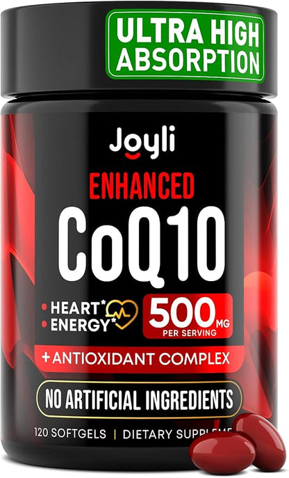 CoQ10 500MG Softgels for Heart Health